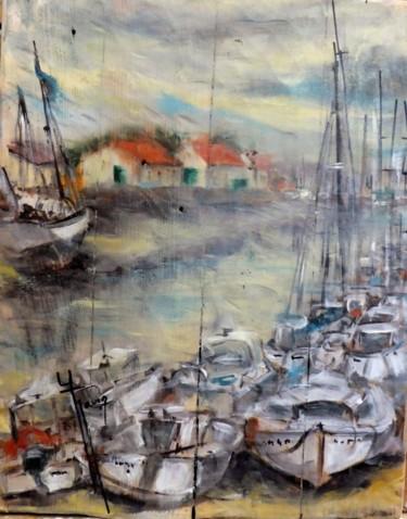 Yveline javer noirmoutier huile sur bois